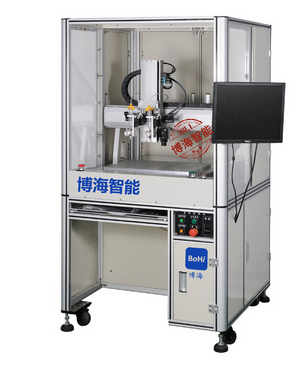 熱熔膠自動點膠機噴膠呈波浪形怎么辦？